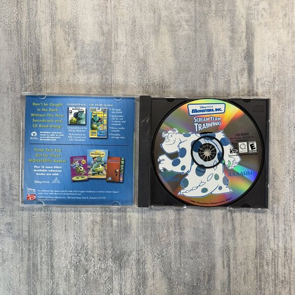 Pixar’s Monsters Inc: Scream Team Training (PC CD-ROM, 2001) - Picture 2 of 4